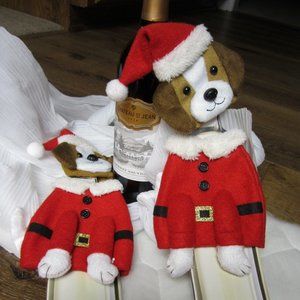 Festive Wine Bags-Set of Two